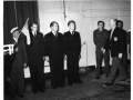 Skyline Club, Burtonwood, 24 Sept 1958 SS America Honor Guard, see reverse for names and details