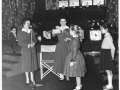 Skyline Club, Burtonwood, Caged Bird Show, 23 November 1958, Helen Dorning, Service Club Director & Margaret Lloyd, Club Secretary