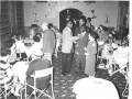 Skyline Club, Burtonwood, Jan 1957, California Night, Helen Dorning, Ass Club Director greeting guests